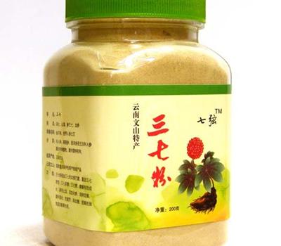冲泡三七粉喝可降血压 服用时要注意戒烟禁酒