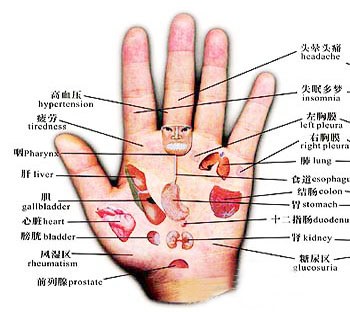 看手掌颜色识健康 掌心紫红色警惕身体有炎症